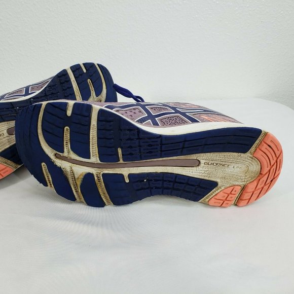 Asics Women’s Gel Cumulus 21 1012A468 purple Blue Running Shoes Lace Up Size 9.5 - Picture 10 of 10
